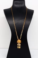 سبحة ذهب تصميم الوردة عيار 21