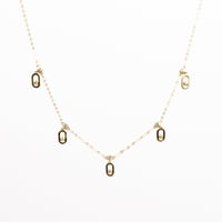 عقد تشوكر ذهب المسيكاء عيار 18 وزن 1.1 جرام