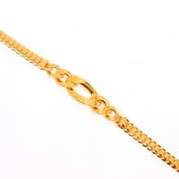 سوارة الجنزير ذهب عيار 21