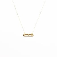 سلسال ذهب مسيكاء عيار 18 وزن 1.1 جرام