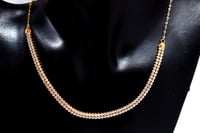 سلسال ذهب التنس عيار 21 الوزن: 6.16 جرام