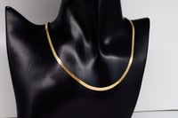 سلسال ذهب فلات تصميم فرزاتشي عيار 18 وزن 7.2 جرام