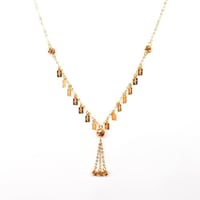 سلسال ذهب تصميم السبائك عيار 21 وزنة 4.6جرام