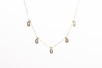 عقد تشوكر ذهب المسيكاء عيار 18 وزن 1.1 جرام