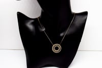 سلسال ذهب تصميم الماسي عيار 18