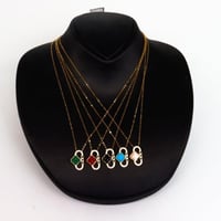 سلسال ذهب الفان كليف نواعم تصميم الماسي عيار 18 وز...