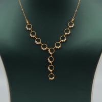 طقم ذهب كرات الدوريكاء عيار 21 وزن 7.9 جرام