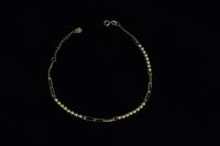 سوارة ذهب الببلز بتصميم الجنزير عيار 18