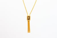 سبحة ذهب المبروم تصميم السبيكة عيار 21 وزن 6.6 جرا...