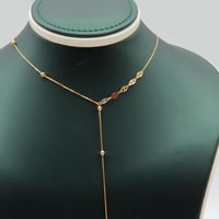 عقد ذهب الكرفتة عيار 18 وزن 1.88 جرام