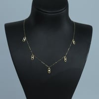 تشوكر ذهب المسيكاء تصميم الماسي عيار 18