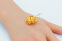 خاتم ذهب تصميم كرات الدوريكاء عيار 21