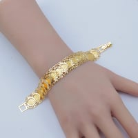 سوارة ذهب تصميم الجنية عيار 21 وزن 13.2 جرام