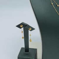 طقم ذهب الببلز دورين عيار 21 وزن 3.1 جرام