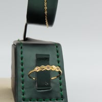 طقم ذهب الشومية تصميم الماسي عيار 18 وزن 5.35 جرام