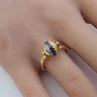 افخم خاتم بوشرون ذهب عيار 18 وزن 4.05 جرام