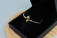 سوارة ذهب البوتيقاء تصميم الماسي عيار 18 وزن 6.8 ج...