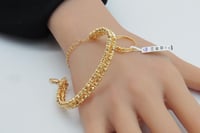 سوارة ذهب الدوريكاء عيار 21 وزن 16.8 جرام