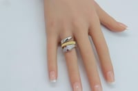 اسوارة مع خاتم ذهب بلغاري تصميم الماسي عيار 18 وزن...