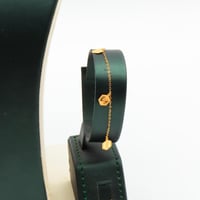 طقم ذهب ناعم عيار 21 وزن 3.67 جرام بتعليقة مزخرفة