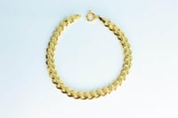 سوارة ذهب جنزير عيار 18 وزن 9.6 جرام