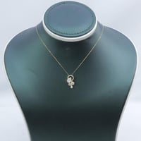 سلسال ذهب عيار 18 الماسي الناعم وزن 1.2 جرام