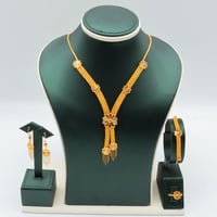 طقم ذهب سوبر عيار 21 وزن 24.96 جرام