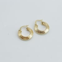 حلق ذهب ايطالي عيار 18