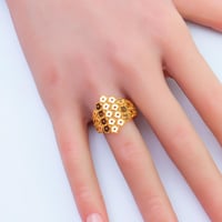 خاتم ذهب عيار 21