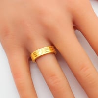 دبلة ذهب عيار 21 تصميم كارتير اللوف وزن 3.2 جرام –...