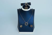 طقم ذهب اللوف عيار 21 وزن 11.4 جرام