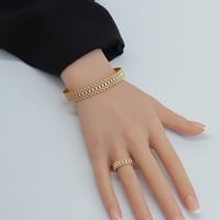 سوارة ذهب الرولكس مع الخاتم ذهب صافي عيار 21 وزن 1...