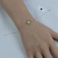 كف ذهب ناعم عيار 18 وزن 0.6 جرام