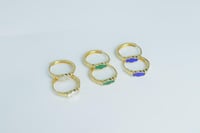 حلق ذهب دايري عيار 18 وزن 1.3 جرام