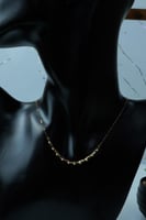 سلسال ذهب كرات الليزر نواعم عيار 18 وزن 0.6 جرام