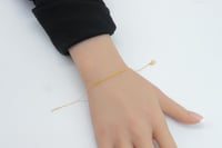 سوارة ذهب نواعم لبس يومي عيار 21 وزن 0.6 جرام