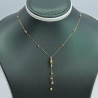 عقد ذهب ناعم عيار 21 وزن 1.25 جرام