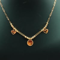 تشوكر ذهب عيار 18 وزن 2.99 جرام