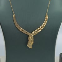 طقم ذهب عيار 21 وزن 8.99 جرام