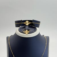 طقم ذهب الفان كليف عيار 21 وزن 6.7 جرام