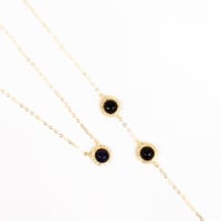 كلكشن سلسال مع اسوارة ذهب عيار 18 وزن 1.2 جرام