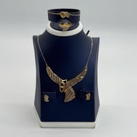 طقم ذهب طوق عيار 21 وزن 9.5 جرام