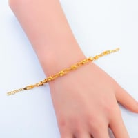 سوارة ذهب المونيكاء عيار 21 وزن 7.84 جرام