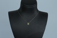 سلسال ذهب تصميم الماسي ناعم عيار 18 وزن 0.4 جرام