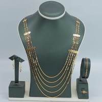 طقم ذهب شال عيار 21 وزن 10.12 جرام