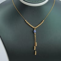 عقد ذهب بتصميم كور الليزر عيار 21 وزن 5.3 جرام