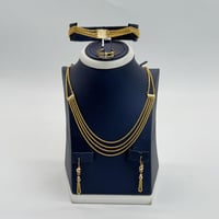 طقم ذهب المبروم اربعه دور عيار 21 وزن 12.1 جرام