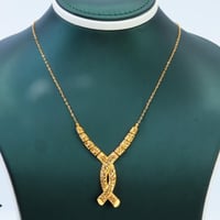 طقم ذهب عيار 21 وزن 8.50 جرام