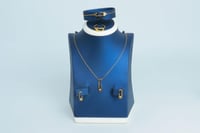 طقم ذهب المسيكاء عيار 21 وزن 5.9 جرام