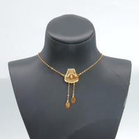 مخنق ذهب عيار 21 وزن 2.9 جرام